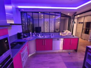 Rénovation cuisine salon-séjour