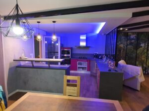 Rénovation cuisine salon-séjour